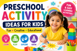 Preschool Activity Ideas for Early Learning and Fun – Free Resources Activity, Preschool