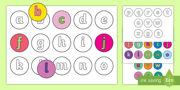 Alphabet Letter Match Activity